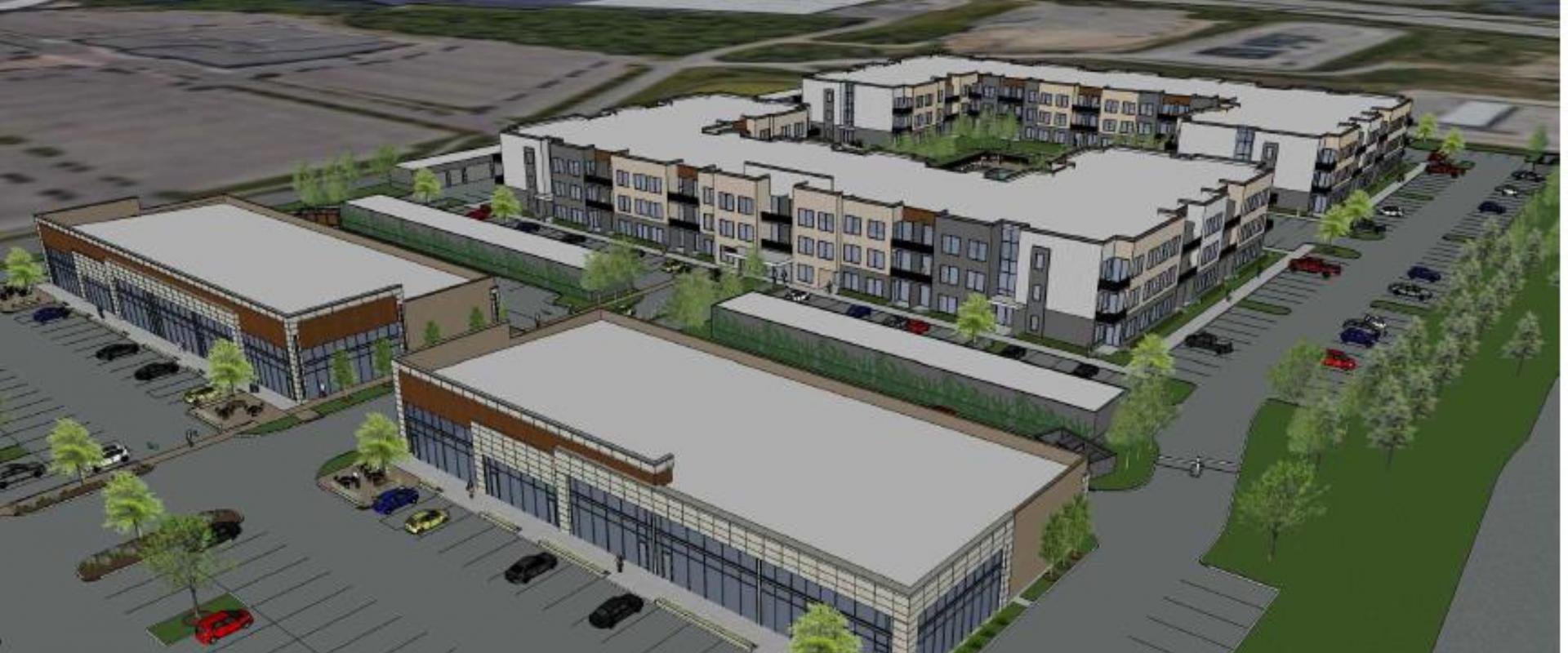 Haggerty Square Apartments Tower Construction